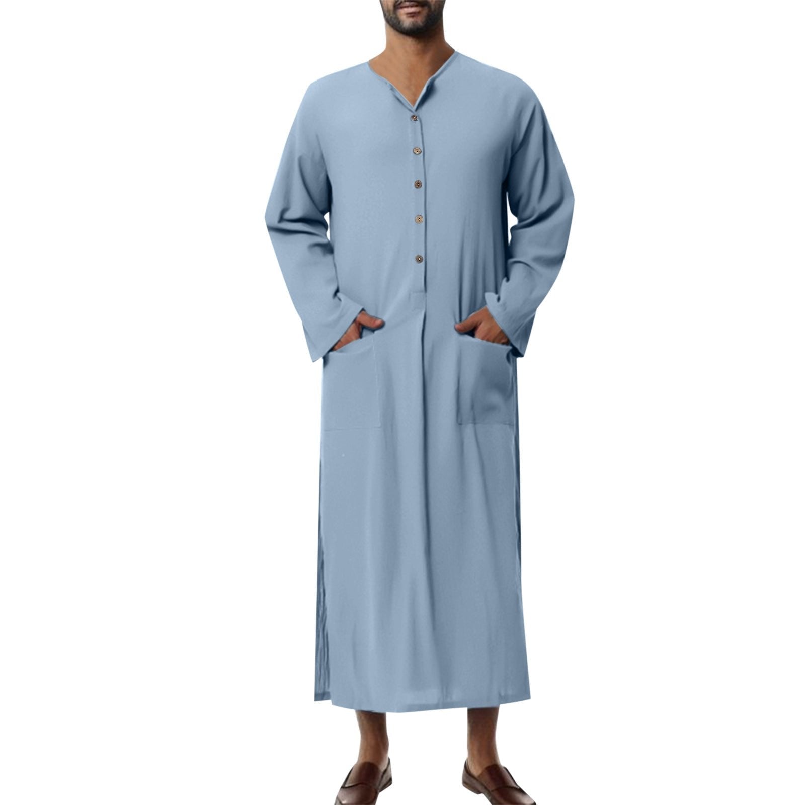 Ethan | Thobe Jubba aus Leinen mit entspannter Passform 7