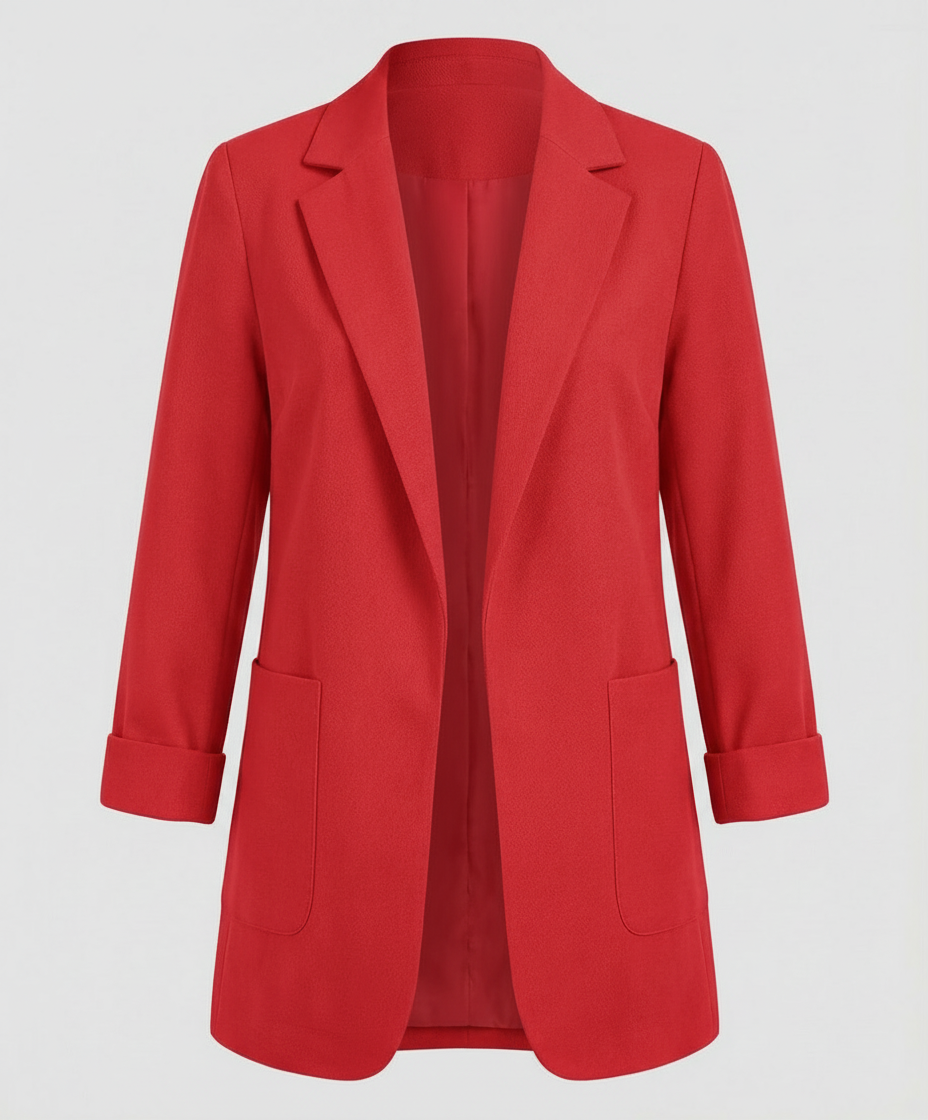 Karolin | Eleganter und vielseitiger Damen Langblazer