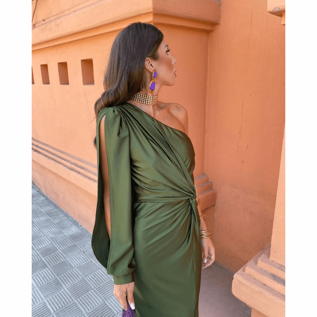 Felicity | Hochzeitsgastkleid Elegant Tailliert Fließend 2