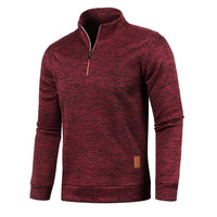 Fenton | Elegantes Herren-Sweatshirt mit halbem Reißverschluss