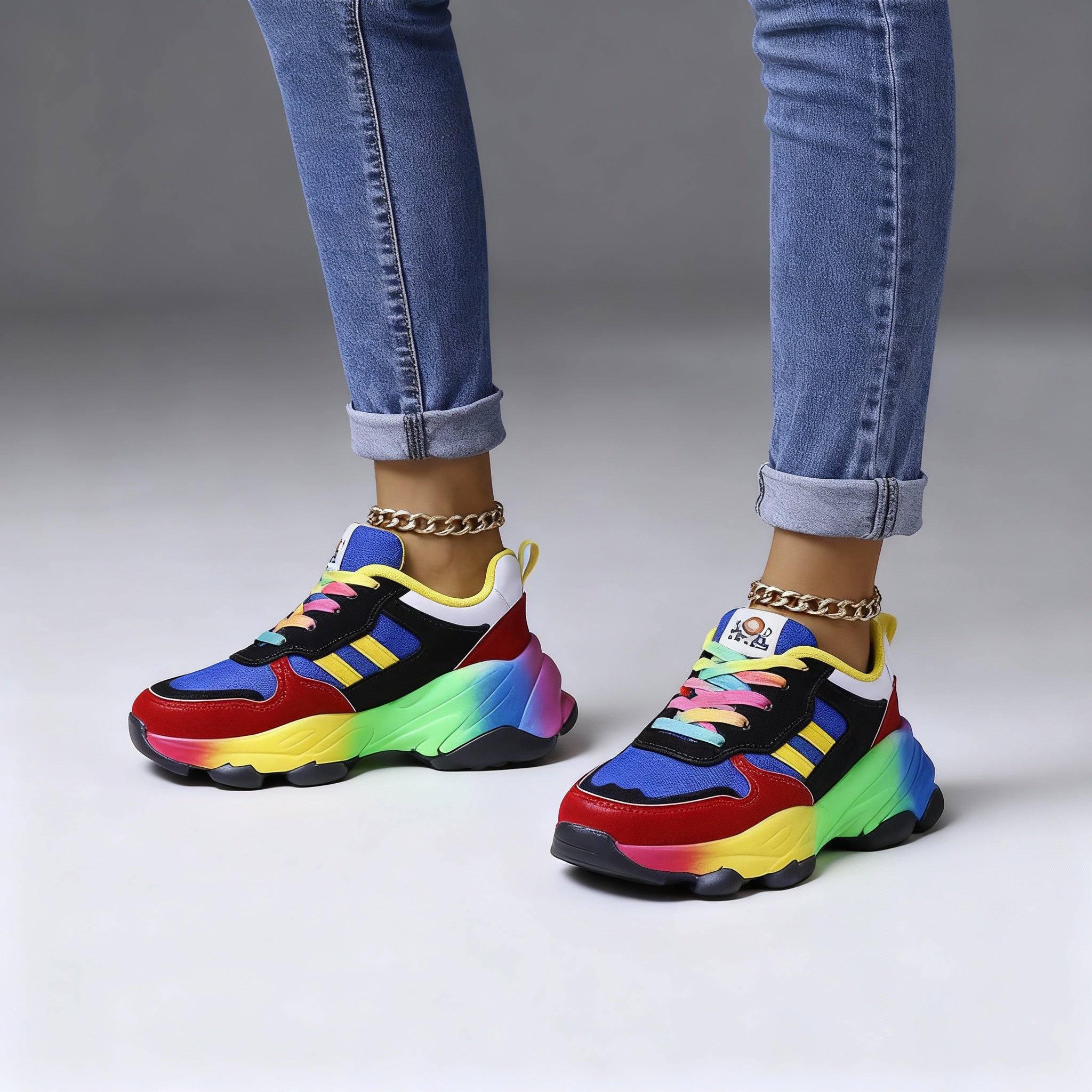 Flora | Ultraleichte, Stoßdämpfende Damen Sneaker – Mehrfarbig &amp; Komfortabel 0