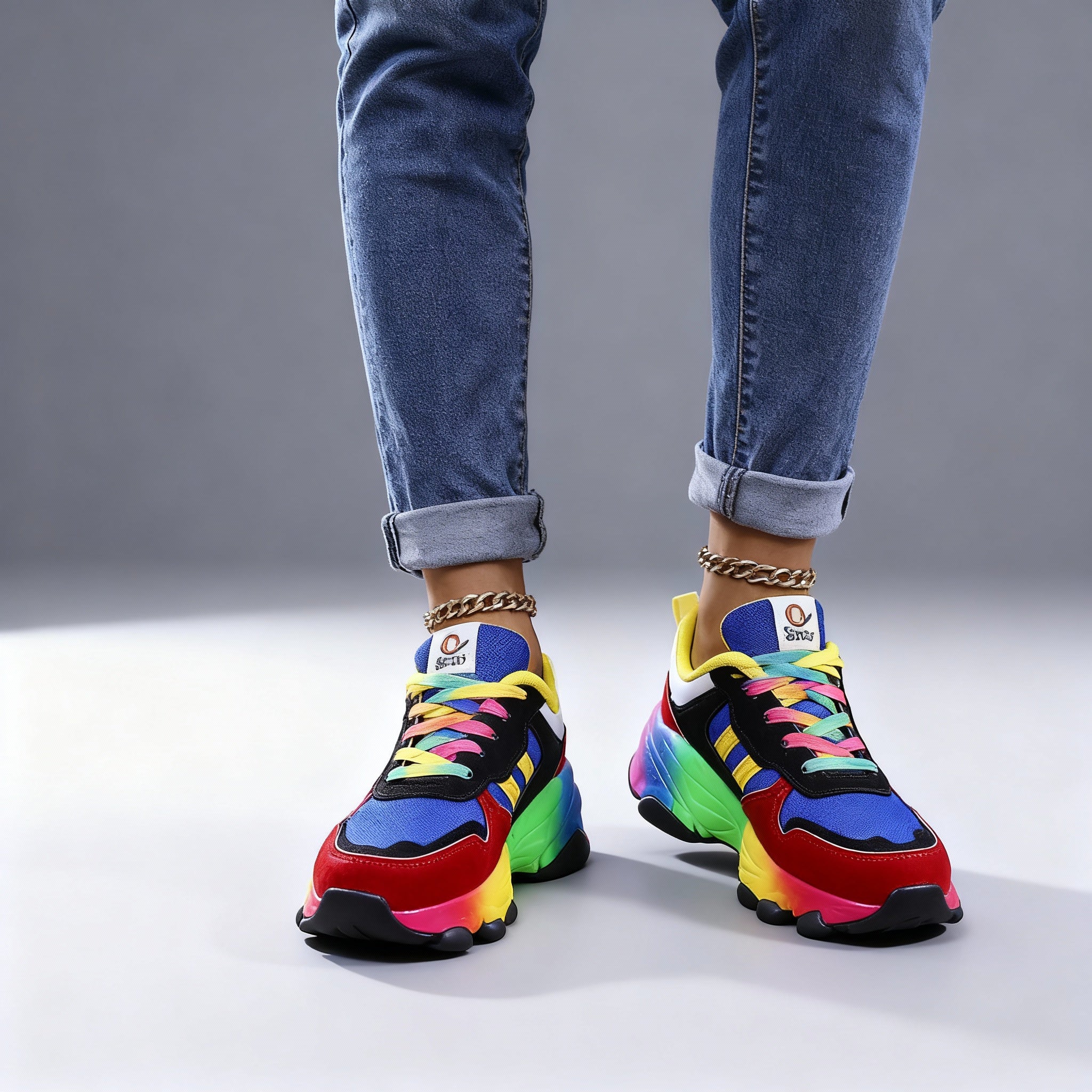 Flora | Ultraleichte, Stoßdämpfende Damen Sneaker – Mehrfarbig &amp; Komfortabel 1