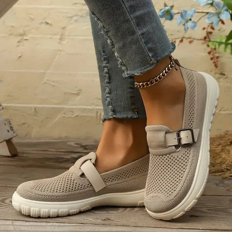 Francesca | Bequeme, Atmungsaktive &amp; Stilvolle Damen Mary-Jane-Komfortschuhe 0