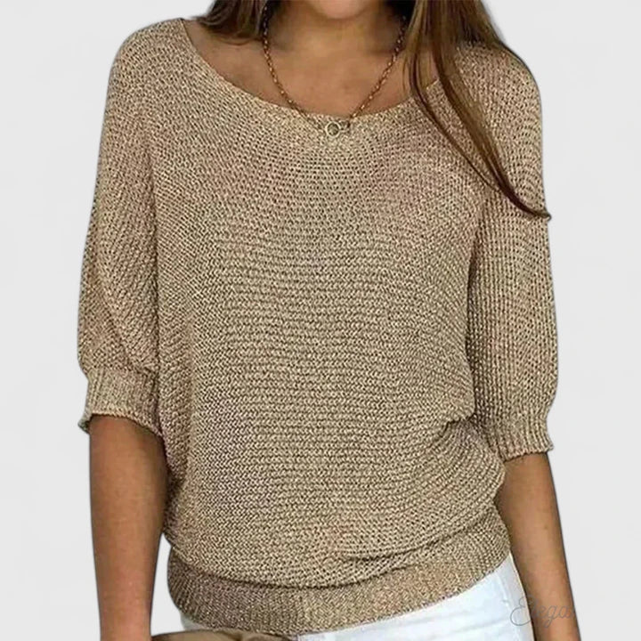 Franziska | Stilvoller und bequemer Strickpullover 1