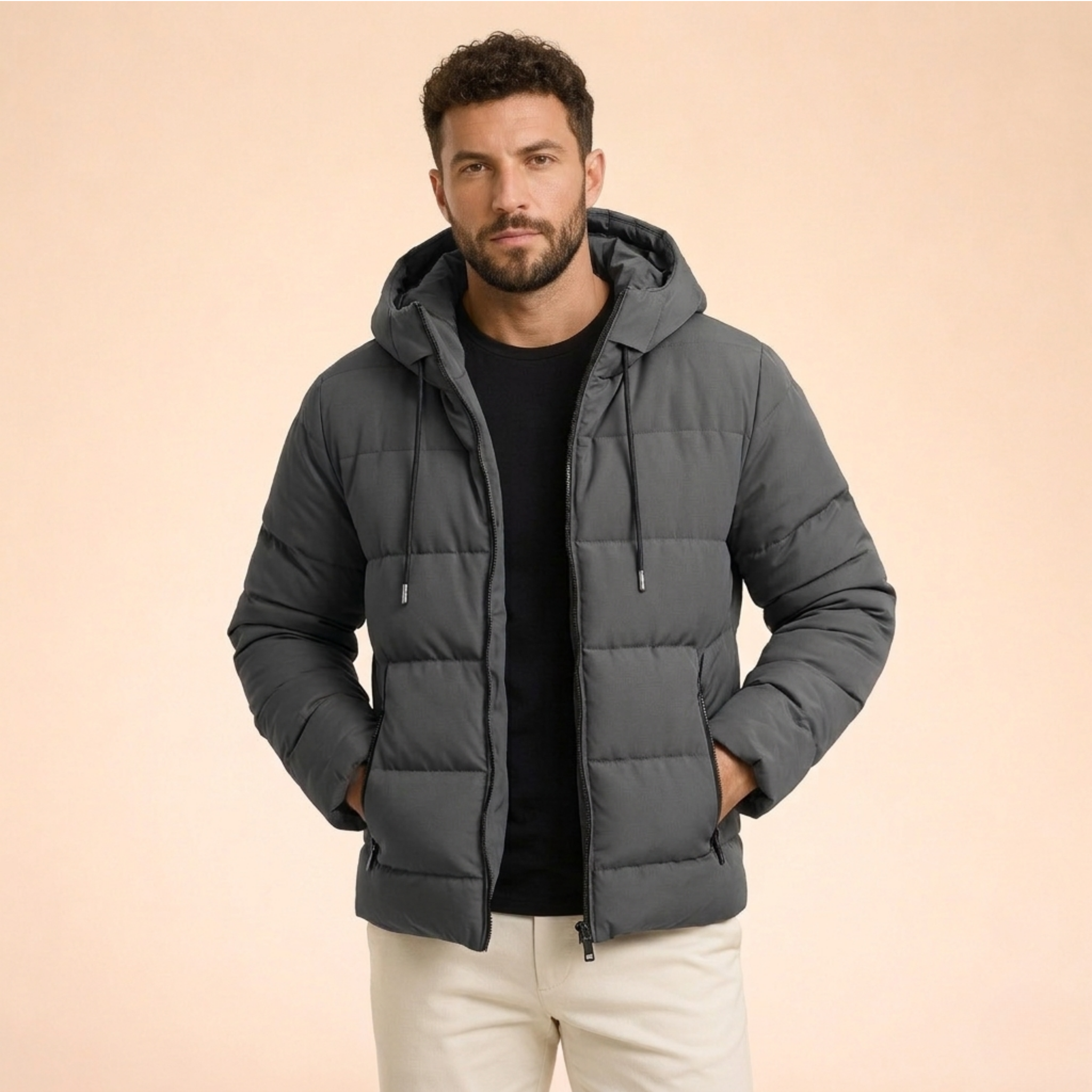 Fynn | Herren Winterjacke – Wasserabweisend, Warm & Modern 4
