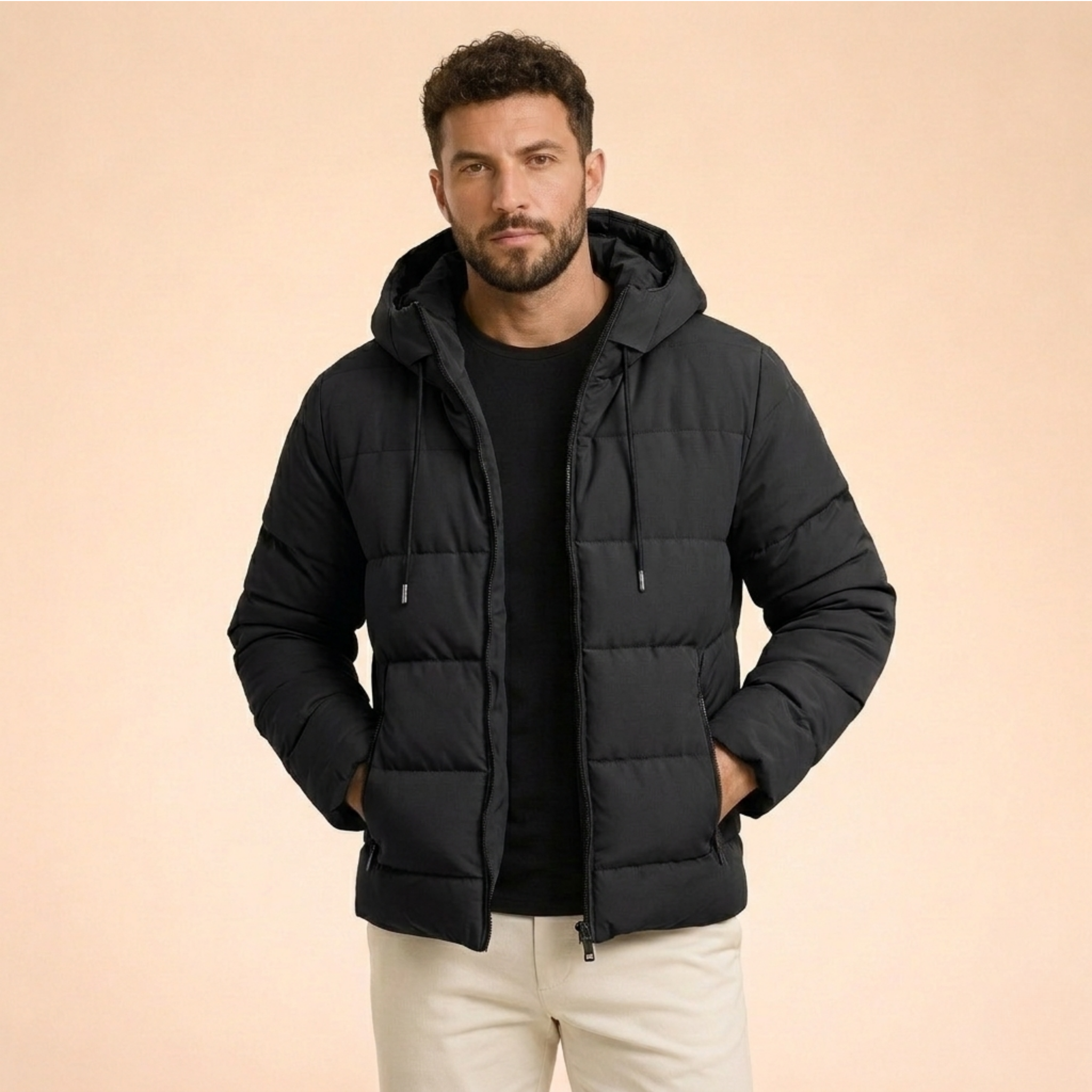 Fynn | Herren Winterjacke – Wasserabweisend, Warm & Modern 5