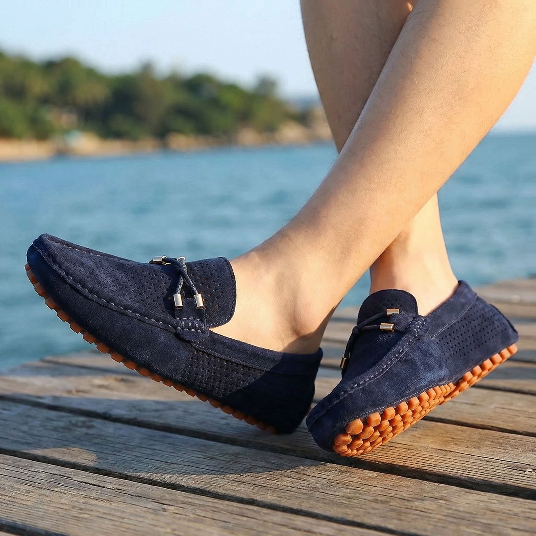 Gianni | Elegante, Atmungsaktive Leder Loafer für Stilbewusste Männer 1