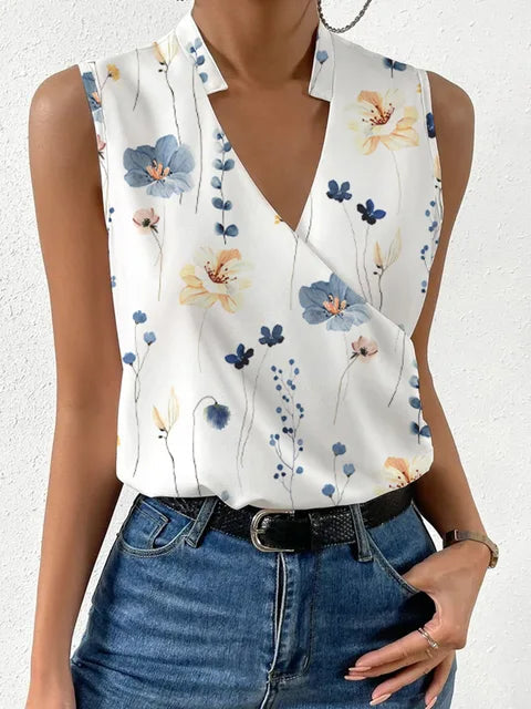 Giulia | Damenoberteil Schicke Oberteile Damen V-Ausschnitt Luftig Casual Stil 3