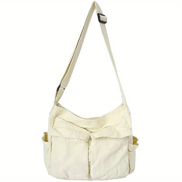 Grace | Vintage Canvas-Tragetasche mit mehreren Fächern 7