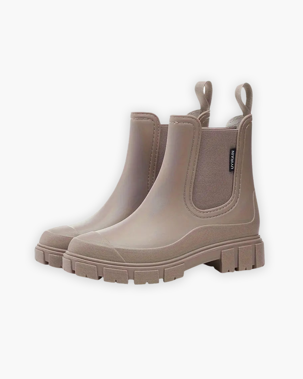 Chelsea Gummistiefel mit Profilsohle und wasserabweisend