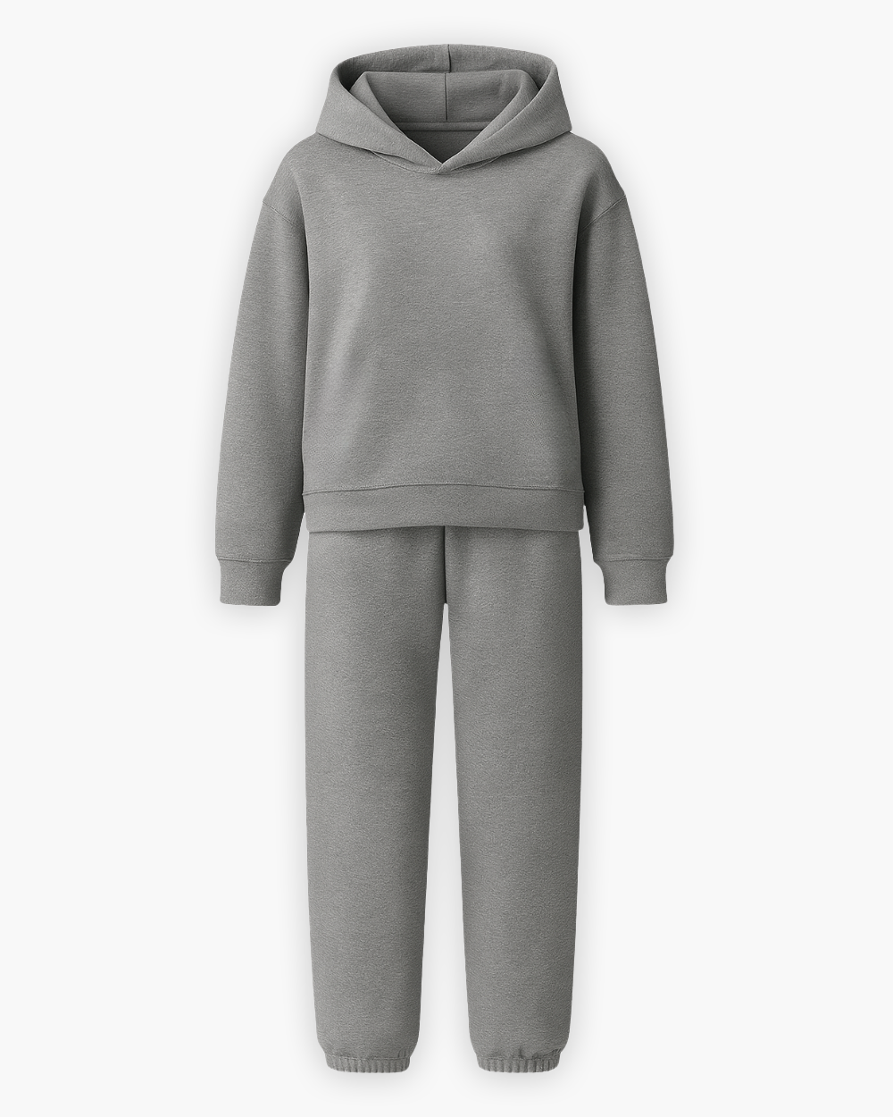 Lockerer Jogginganzug mit Kapuze und Bündchen