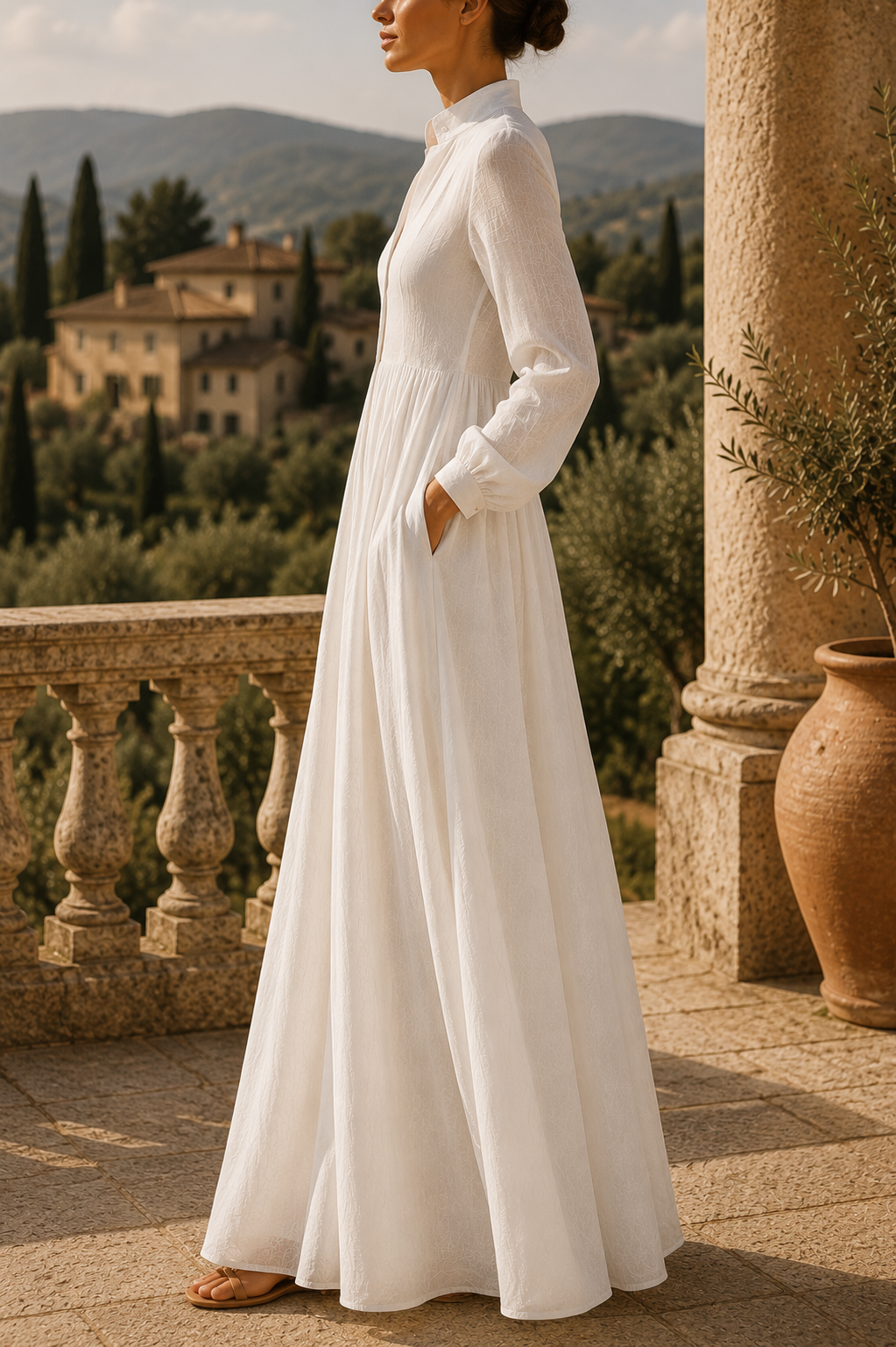 Havita | Fließendes, Elegantes &amp; Romantisches Maxikleid 1
