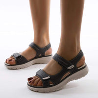 Lena | Bequeme orthopädische Sommer Sandalen mit verstellbarer Passform
