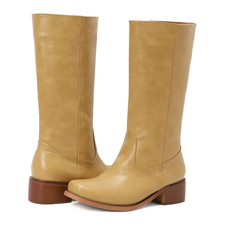 Hedera | Bequeme Damen Stiefel – Plateau, Pull-On-Stil für Elegante Boots 1
