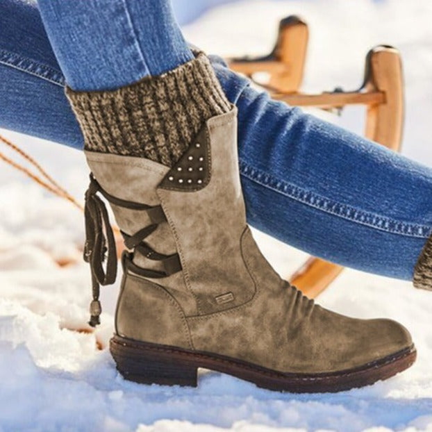Hera | Elegante, Bequeme &amp; Stilvolle Damen Knöchelhigh Stiefel 0
