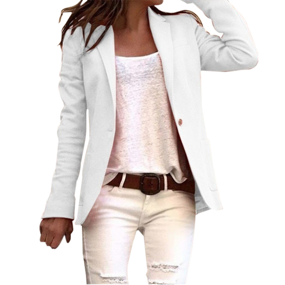 Hera | Eleganter, Eng Anliegender Langärmeliger Blazer aus Polyester 0
