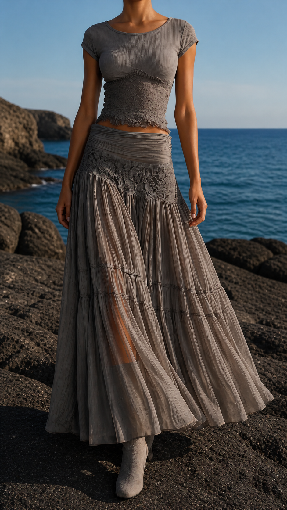 Illyria | Elegantes, Fließendes & Romantisches Festliches Kleid für Damen 0