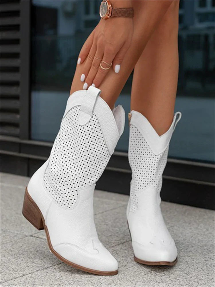 Isabella | Atmungsaktive Stiefel Mit Niedrigem Schaft Für Damen 1