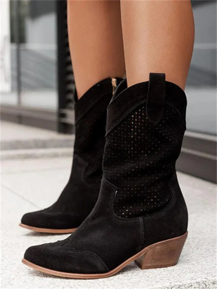 Isabella | Atmungsaktive Stiefel Mit Niedrigem Schaft Für Damen 3