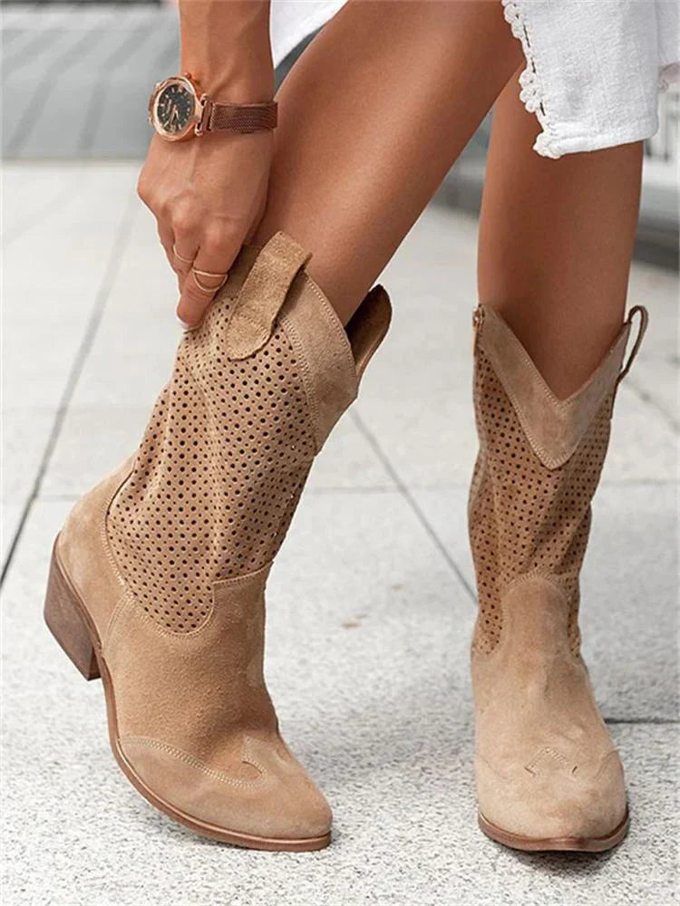 Isabella | Atmungsaktive Stiefel Mit Niedrigem Schaft Für Damen 5