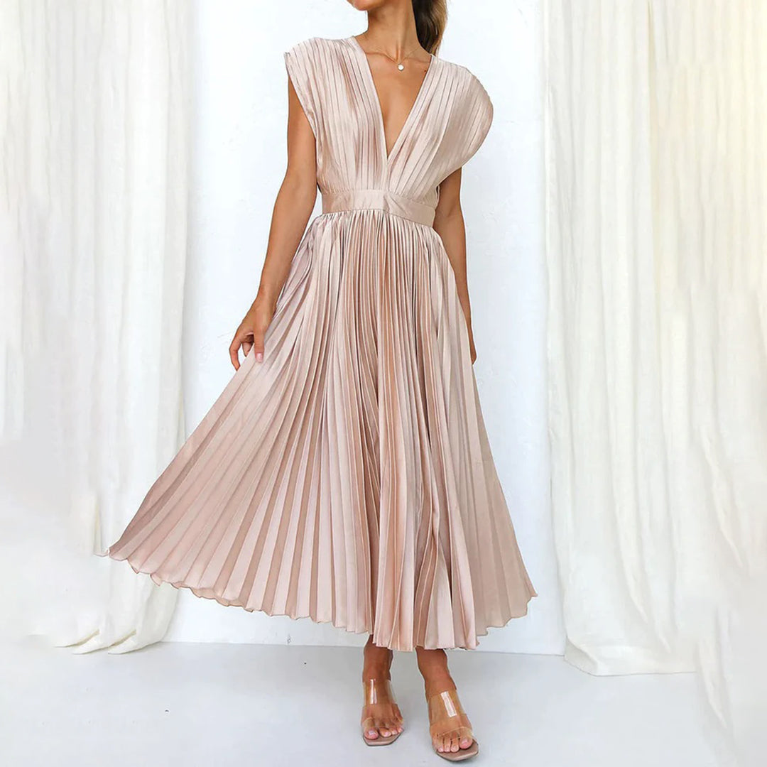 Isabella | Hochzeitsgast Kleid Damen Elegant Fließend Feminine Silhouette 0