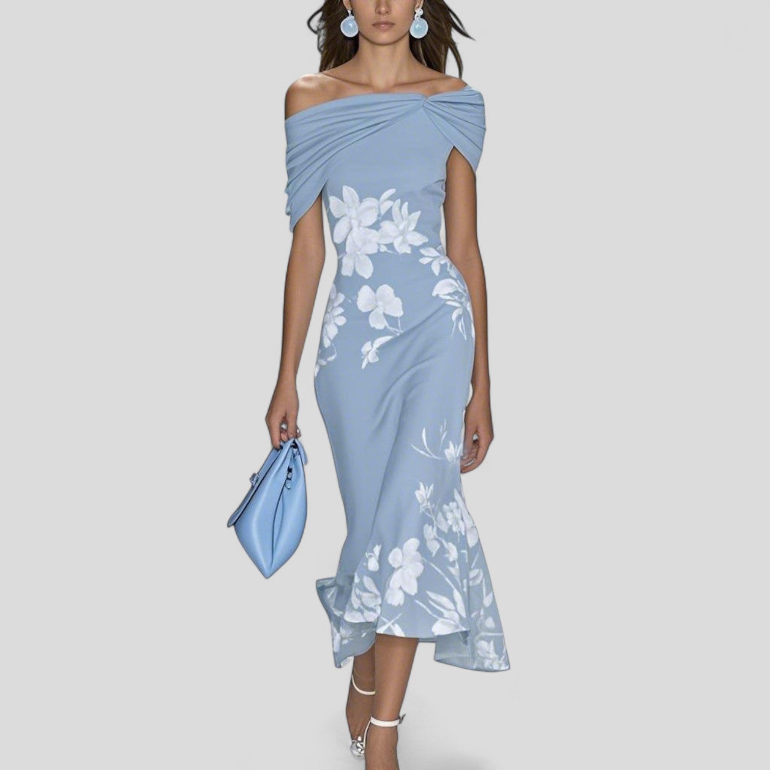 Isabrunel | Elegantes Midikleid Sommer – Atmungsaktiv & Stilvoll für jeden Anlass 1