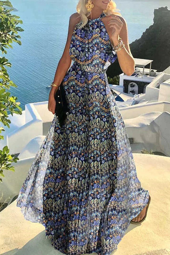 Isla | Elegantes Maxikleid Sommer – Fließendes & Verspieltes Design für Damen 2