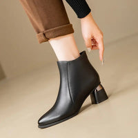 Sophia | Elegante und vielseitige Lederstiefel