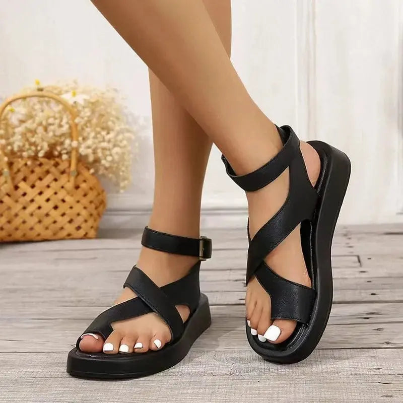 Ismene | Elegante, Federleichte Damen Sandalen mit Fußgewölbestütze 1