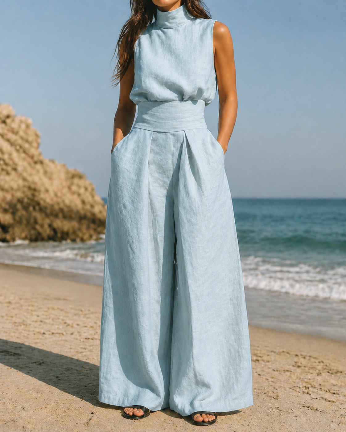 Isolyn | Elegantes, Atmungsaktives &amp; Stilvolles Aleia-Zweiteiler-Set 5