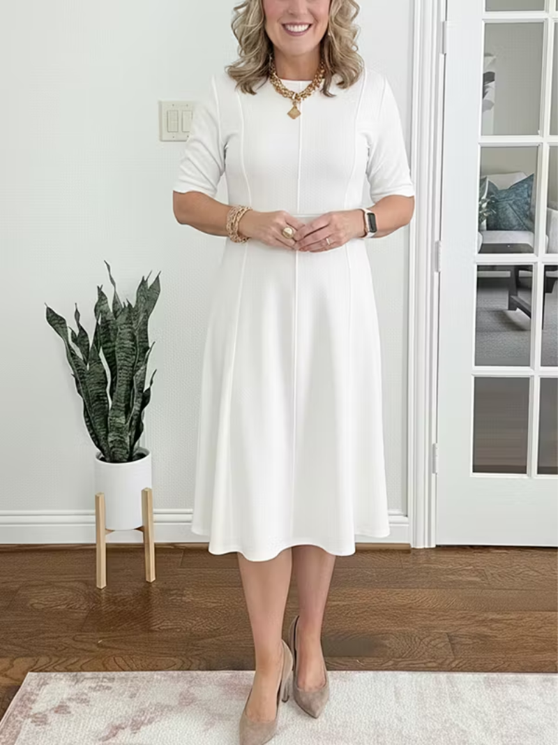 Ivanelle | Elegantes, Fließendes &amp; Vielseitiges Midi-Kleid 2