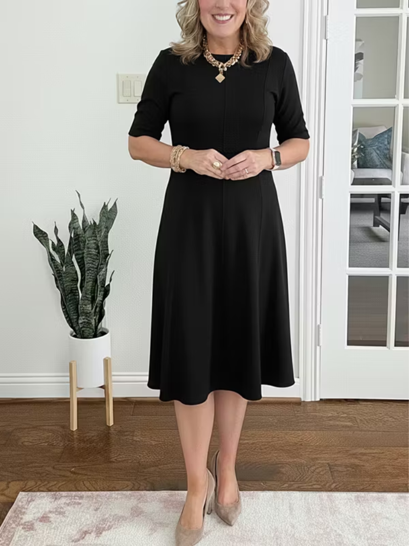 Ivanelle | Elegantes, Fließendes &amp; Vielseitiges Midi-Kleid 4