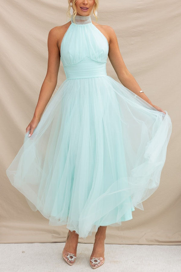Ivy | Kleid Hochzeitsgast Festliche Kleider Tüll Elegante Silhouette 1