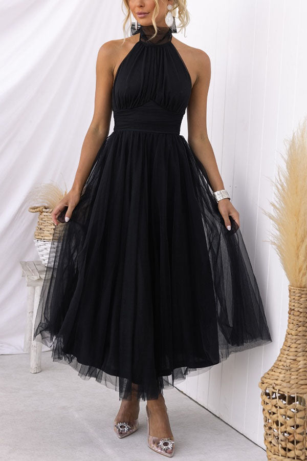 Ivy | Kleid Hochzeitsgast Festliche Kleider Tüll Elegante Silhouette 3