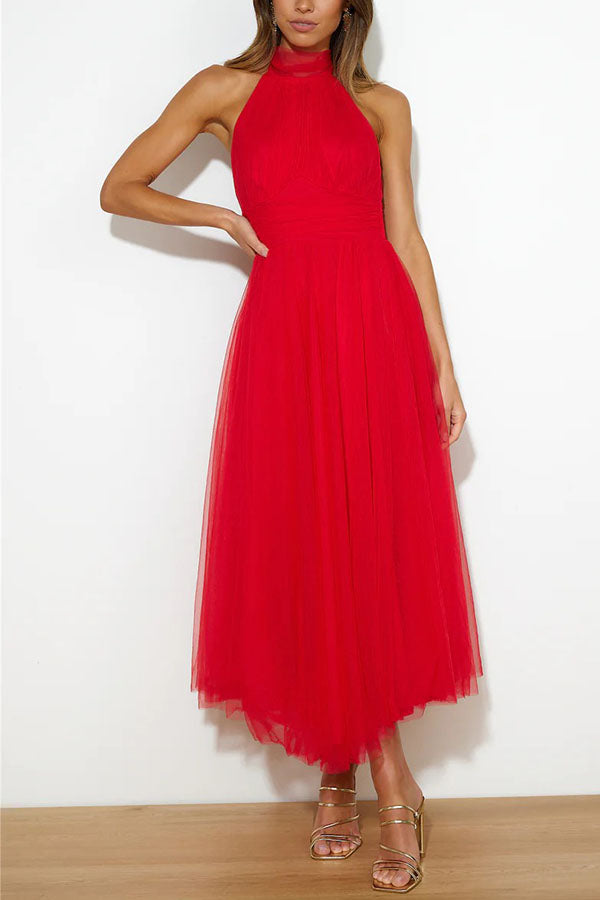 Ivy | Kleid Hochzeitsgast Festliche Kleider Tüll Elegante Silhouette 7