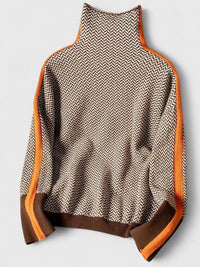 Sienna | Moderner und stilvoller Pullover mit hohem Kragen