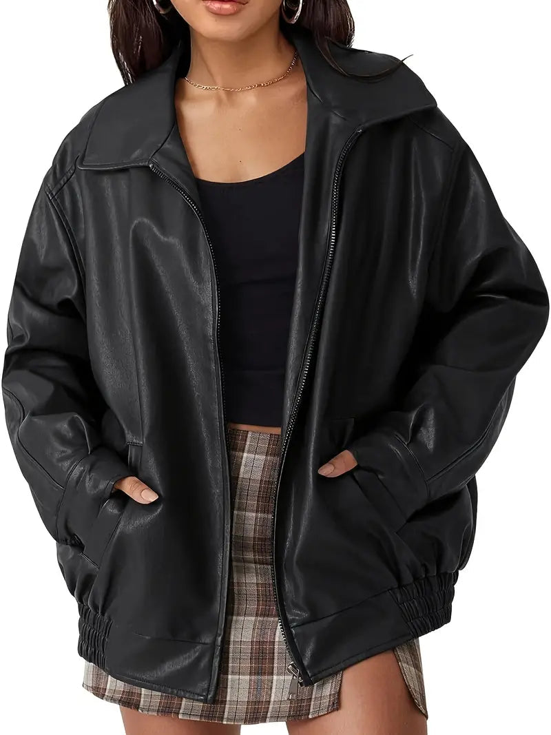 Jasper | Lederjacke Damen – Zeitlos, Elegant & Vielseitig für Jeden Anlass 1