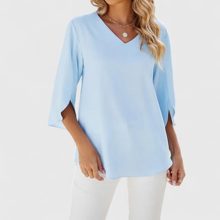 Jessica | Bequeme und elegante Chiffonbluse mit Rüschen 2
