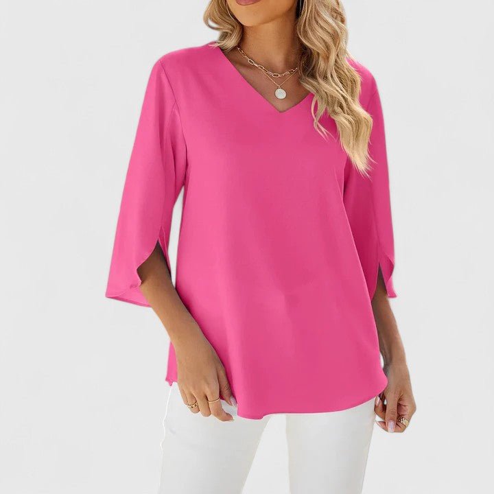 Jessica | Bequeme und elegante Chiffonbluse mit Rüschen 3