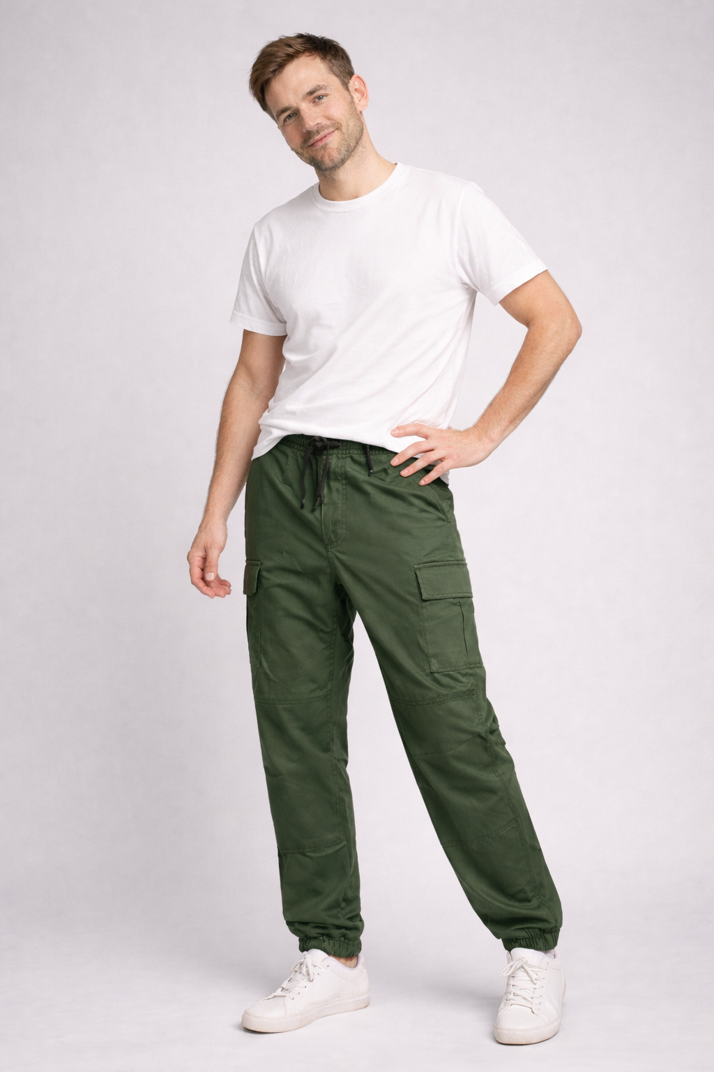 Julius | Cargohose Männer Relaxed Fit Sportlich Bequem Tapered 2
