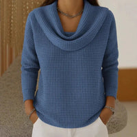 Valentina | Eleganter und stilvoller Waffelstrickpullover