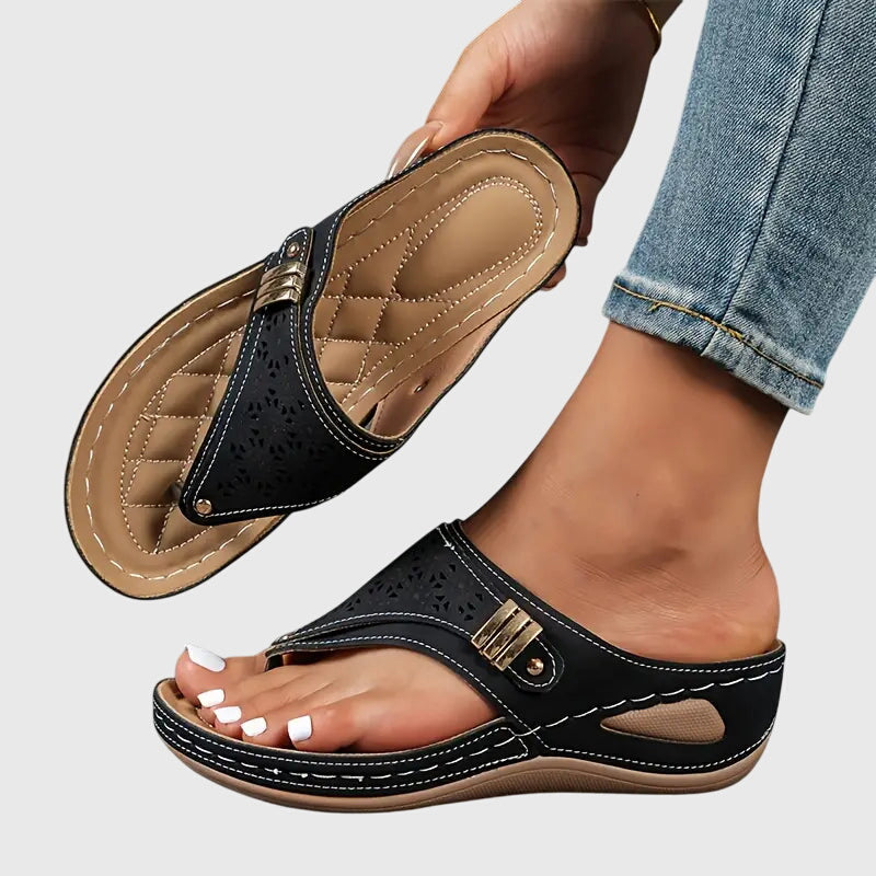 Kaya | Ergonomische Sandalen Damen – Bequem, Stützend & Ideal für Sommerschuhe 0