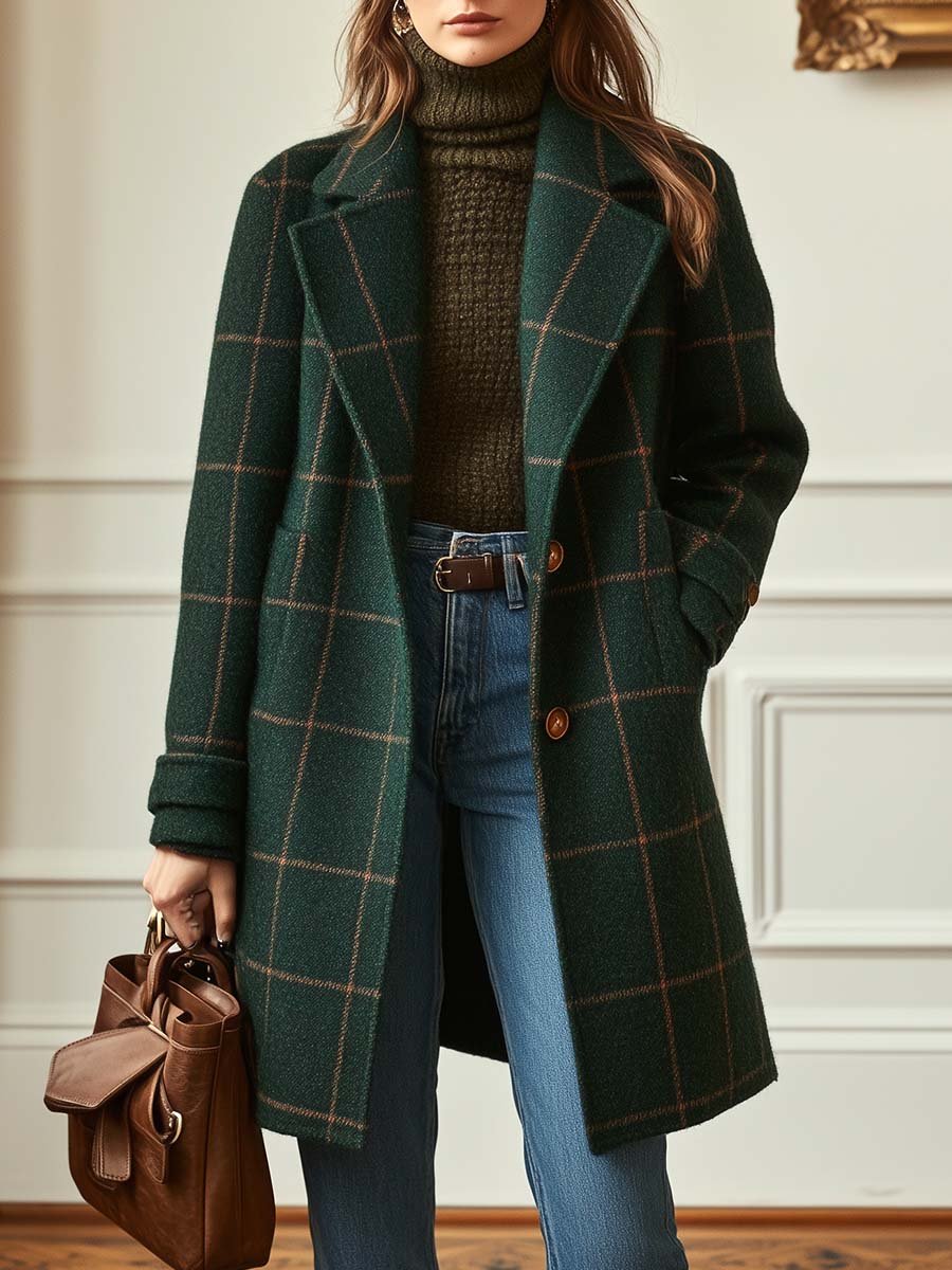 Kendra | Eleganter, Warm & Stilvoller Langer Damen Mantel für den Winter 0