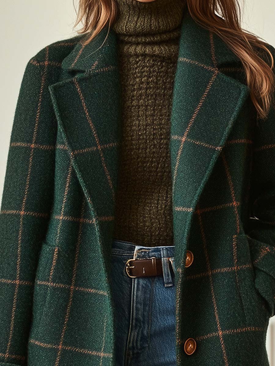 Kendra | Eleganter, Warm & Stilvoller Langer Damen Mantel für den Winter 1