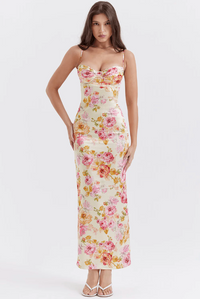 Karin | Florales & Elegantes Hochzeitsgästekleid