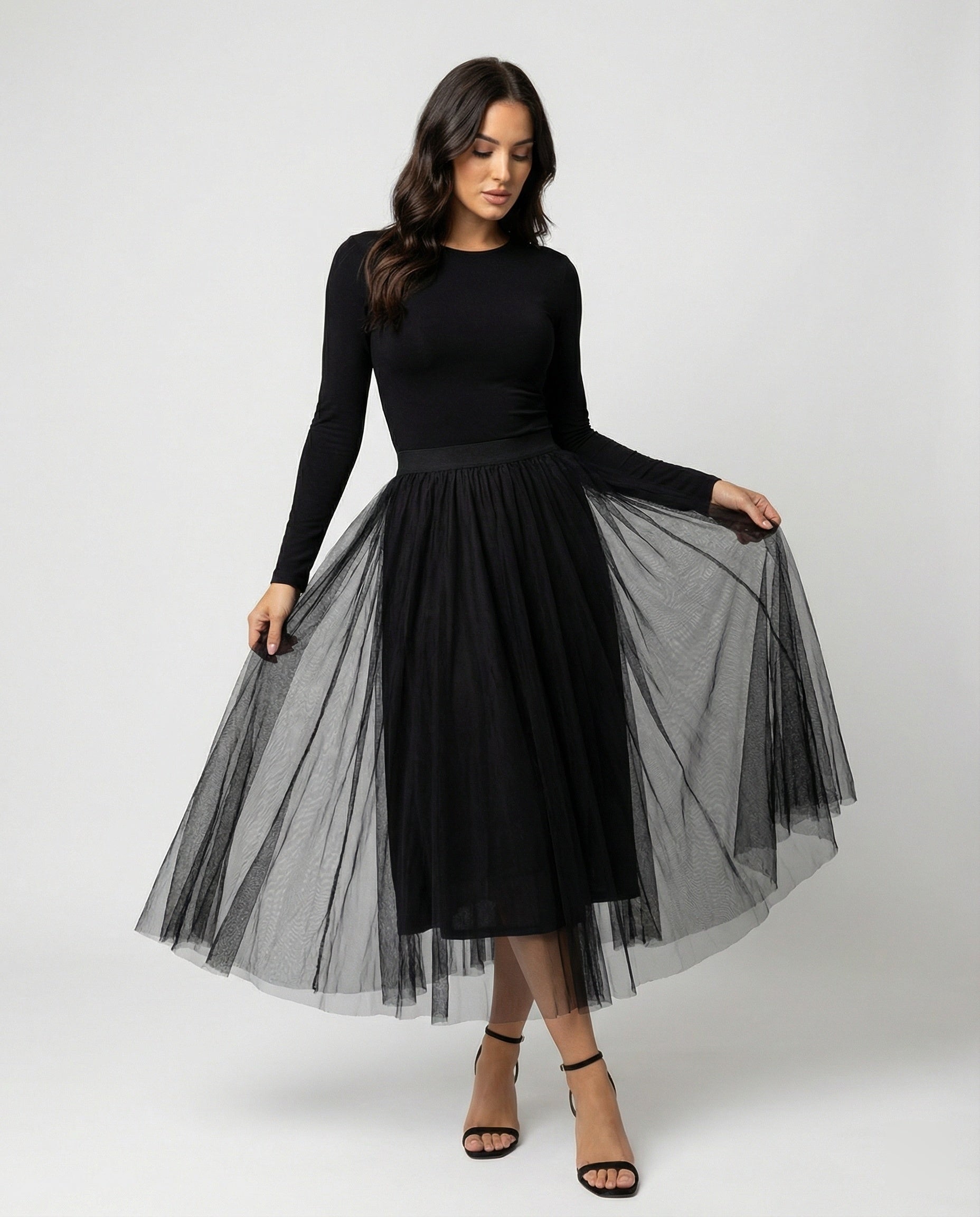 Klara | Eleganter, Bequemer & Vielseitiger Knöchellanger Rock mit Hoher Taille 0