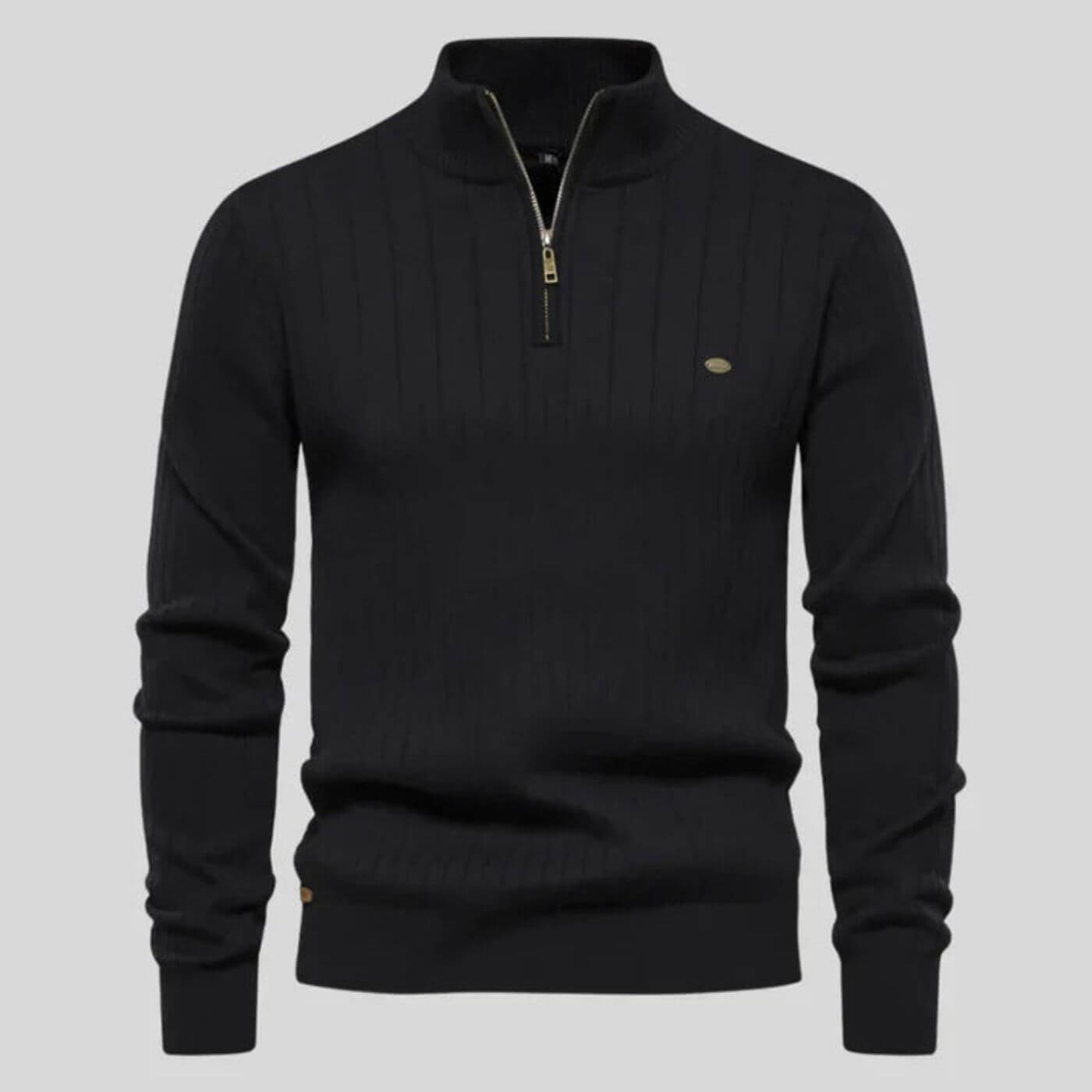 Klaus | Premium-Komfortpullover mit halbem Reißverschluss für jeden Tag 6