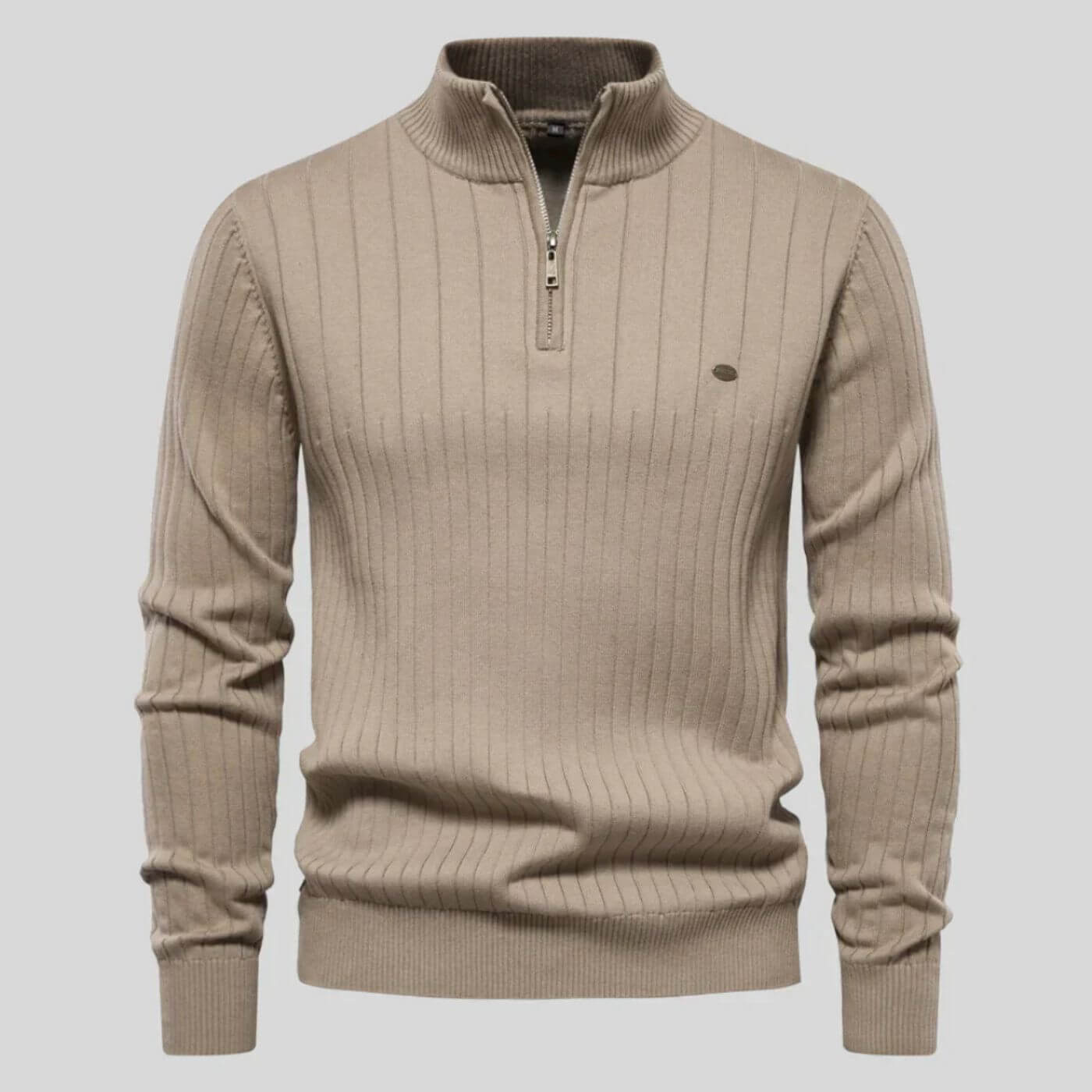 Klaus | Premium-Komfortpullover mit halbem Reißverschluss für jeden Tag 9