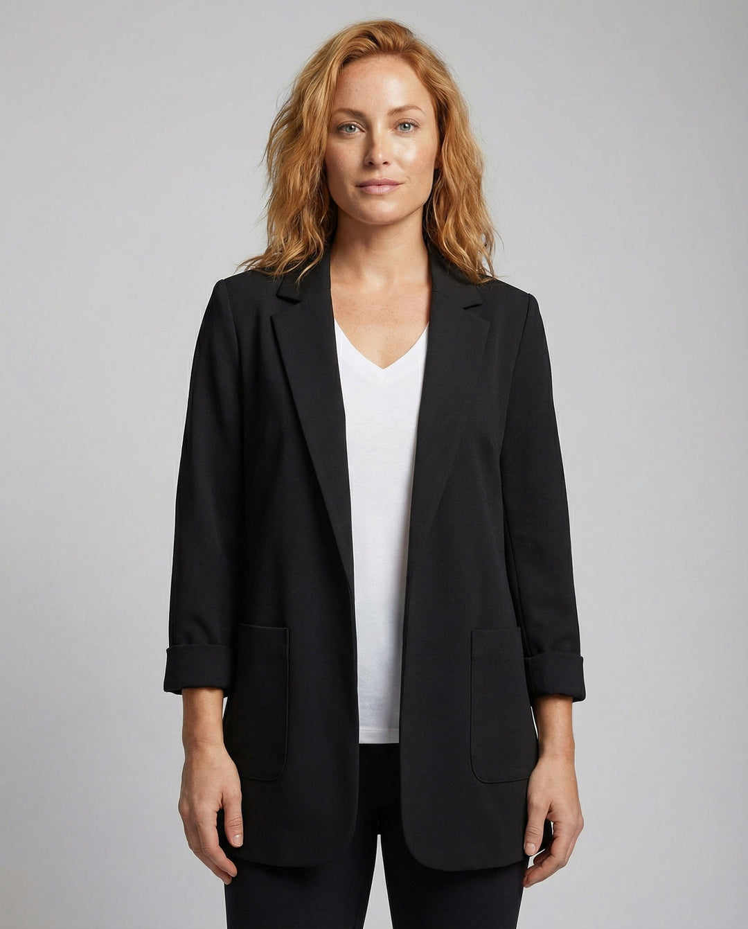 Karolin | Eleganter und vielseitiger Damen Langblazer