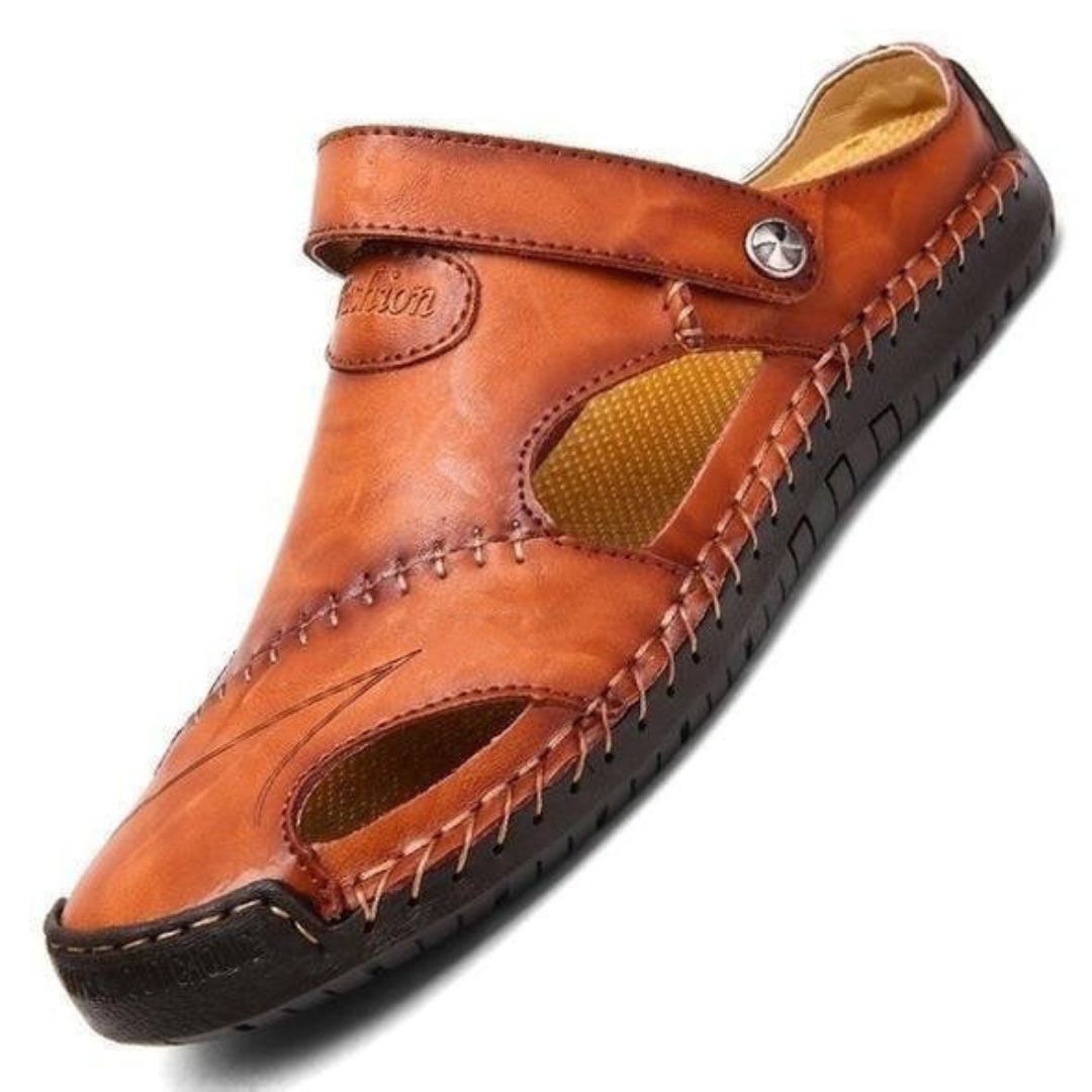 Lars | Bequeme, Atmungsaktive &amp; Stilvolle Unisex Orthopädische Sandalen 0